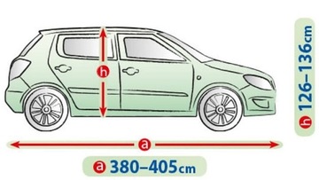 Брезентовый чехол на RENAULT CLIO V TWINGO
