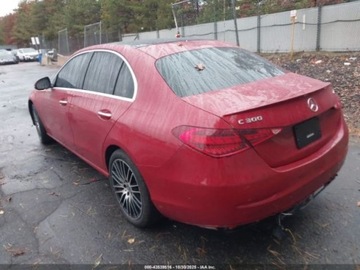 Mercedes Klasa C W206 2024 Mercedes-Benz Klasa C 2024r., 4x4, 2.0L 2.0 Hybryda 255KM, zdjęcie 2