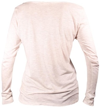 LEE bluzka REGULAR white HENLEY _ M