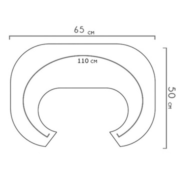 ПОДУШКА ДЛЯ КОРМЛЕНИЯ MOON CROSSING BEAN +POSZ W7