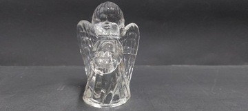 Szklany Aniołek Figurka świecznik design