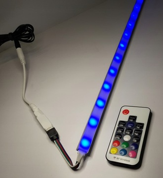 Подсветка под шкафом RGB LED STRIP 1mb + пульт дистанционного управления