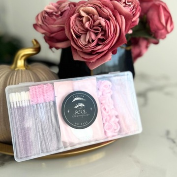 Набор для наращивания ресниц в коробке SEOL Cosmetics