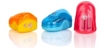 TEMPERÓWKA PODWÓJNA ASTRA ORION Z POJEMNIKIEM SZKOLNA 2 OTWORY STRUGACZKA