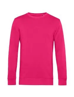 B&C Eko Bluza męska Crew Neck magenta 3XL