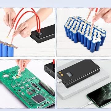 МИНИ-АППАРАТ ДЛЯ ТОЧЕЧНОЙ СВАРКИ ДЛЯ ЖК-ЭЛЕМЕНТОВ 7500 МАч