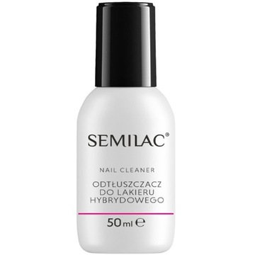SEMILAC NAIL CLEANER ODTŁUSZCZACZ - PURE - 50 ML