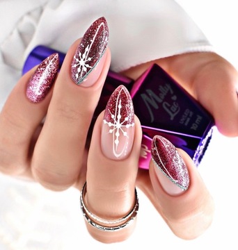 Рождественская наклейка для ногтей CY-019