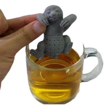 ЧАЙНИК SLOTY SILICONE, СЕРЫЙ ЦВЕТ