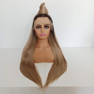 Парик LACE FRONT Блондин 40/55/80см + шапочка БЕСПЛАТНО