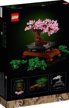 НАБОР LEGO ДЛЯ ДЕВОЧКИ Подарок БОНСАЙ Дерево Китайские Цветы Дерево