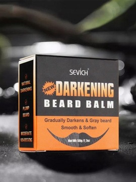 Краска для черной бороды Fast Black Beard Wax Dark Beard