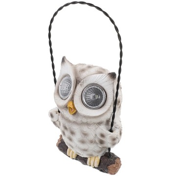 Huśtawka Zewnętrzne Lampy Solarne Ogród Figur