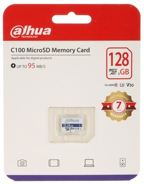 КАРТА ПАМЯТИ TF-C100/128 ГБ microSD UHS-I, SDXC 12