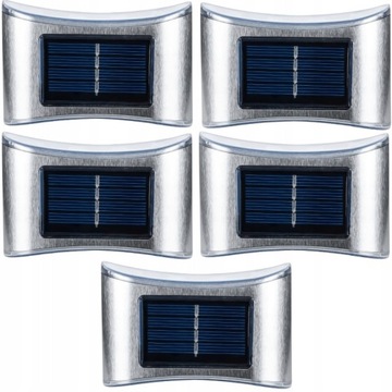 5x KINKIET ELEWACYJNY SOLARNY LAMPA ZEWNĘTRZNA
