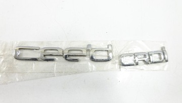 KIA CEED I NÁPIS KRYT KUFRU