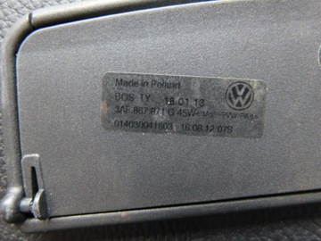 ROLETA KUFRU 3AF867871G - VW PASSAT B7 KOMBI 10-14