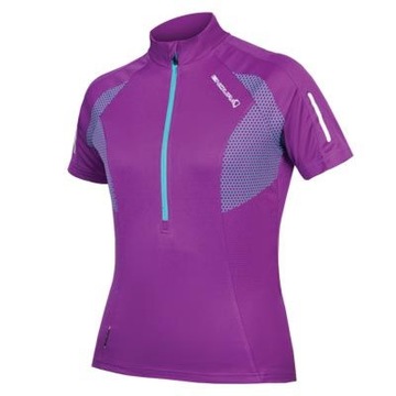 ENDURA Koszulka Damska XTRACT S/S fiolet L