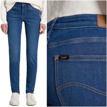 Damskie spodnie jeansowe Lee SCARLETT W27 L31
