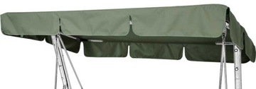 DACH DASZEK DO HUŚTAWKI OGRODOWEJ 120x225 khaki