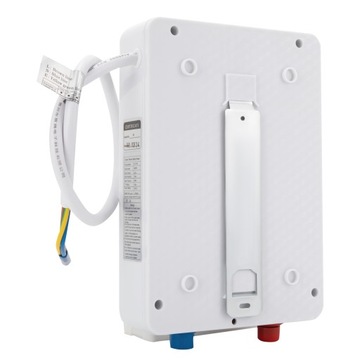 6kW water heater with color display(prysznic + ochrona przed przeciekami)