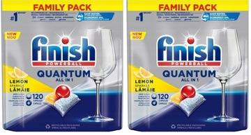 FINISH QUANTUM ALL IN ONE LEMON 2x 120 SZT