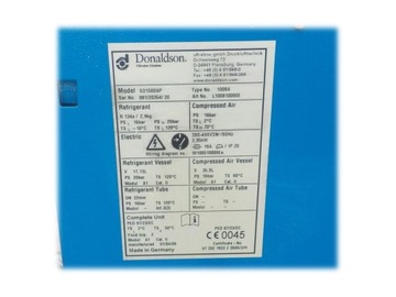 Осушитель воздуха Donaldson SD1500AP с фильтрами