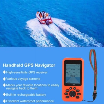 Ручной GPS-навигатор с диагональю 2,8 дюйма и высокой чувствительностью с