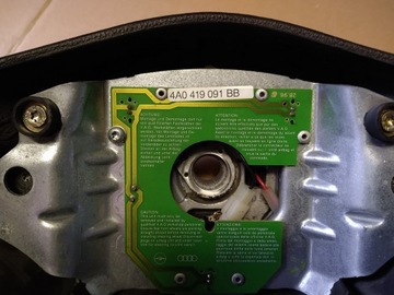 Кожаный руль S-Line 4A0419091BB Audi A4 B5 Lift 99-01 A6 C4 94-97