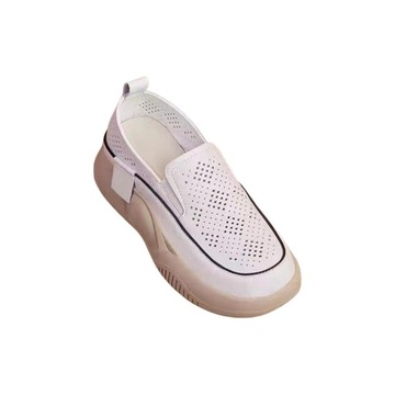 Buty sportowe na platformie 37 białe