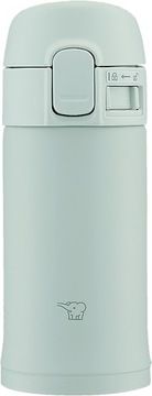 Kubek termiczny do kawy, termos ZOJIRUSHI SM-PD20 szałwiowy zielony, 200 ml
