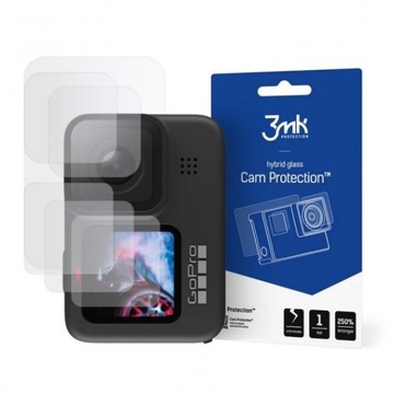 3MK HYBRID GLASS hybrydowe do kamery GOPRO Hero 9