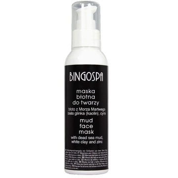BingoSpa Maska błotna do twarzy na trądzik, kaolin