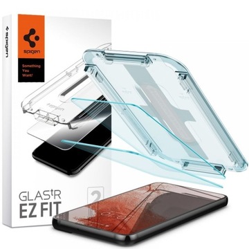 Szkło Spigen 2 sztuki Ez Fit do Galaxy S22 Plus