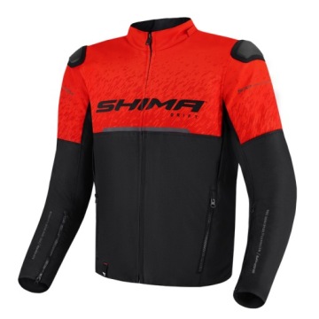 SHIMA DRIFT MEN RED FLUO текстильная куртка БЕСПЛАТНО