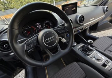 Audi A3 8V Sportback 5d Facelifting 2.0 TDI 150KM 2017 Audi A3 Sportback 2.0TDI 150 KM manual BEZWYPADKOWA zarejetrowana gwara, zdjęcie 19