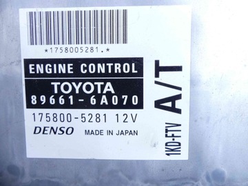 JEDNOTKA ŘÍZENÍ LAND CRUISER 120 3.0 D4D