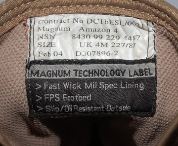 Magnum buty trekkingowe męskie Amazon 4 r. 38 24 cm NATO