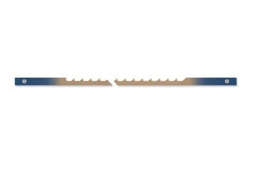 Brzeszczot z bolcami PEGAS 127/134 mm 7 TPI 1 szt