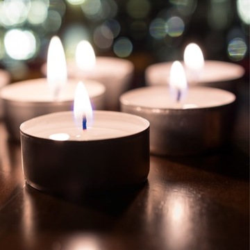 Свечи соевые без запаха, натуральные чайные свечи, 40 шт. Noble