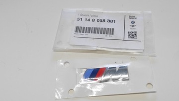 BMW F10 F01 F20 F32 F25 G20 G11 ZNAK M-PAKET NOVÝ ORIGINÁLNÍ 8058881