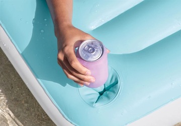 НАДУВАННЫЙ МАТРАС ПЛАВАЮЩИЙ ОСТРОВ 310X183X18CM INTEX