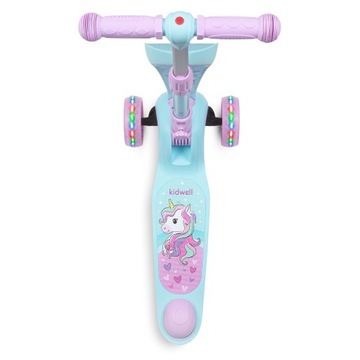 Hulajnoga balansowa 2w1 Kidwell Rimba jeździk LED