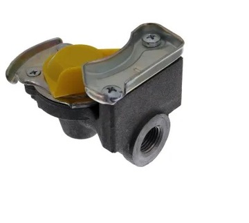 Złącze pneumatyczne automatyczne M16x1.5 żółte
