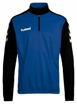 Hummel bluza dziecięca poliester niebieski rozmiar 152 cm