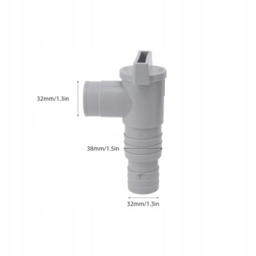 2x ZAWÓR ODCINAJĄCY BASENU 32MM INTEX BESTWAY
