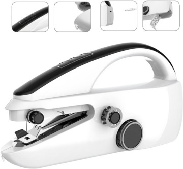 РУЧНАЯ ПОРТАТИВНАЯ ШВЕЙНАЯ МАШИНА С АККУМУЛЯТОРНЫМ ИЛИ КАБЕЛЬНЫМ УПРАВЛЕНИЕМ БЫСТРАЯ ТОЧНОСТЬ