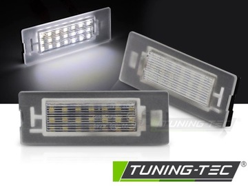 LAMPY LED TABULKY DO FIAT PANDA MK2 MK3 2003-