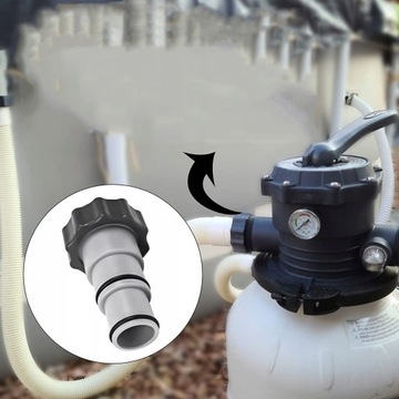 ADAPTER DO WĘŻA INTEX POMPY BASEN PRZEJŚCIÓWKA X2