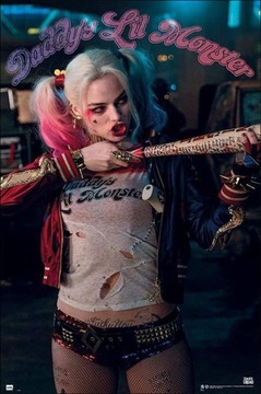 Legion Samobójców Harley Quinn Lil Monster plakat